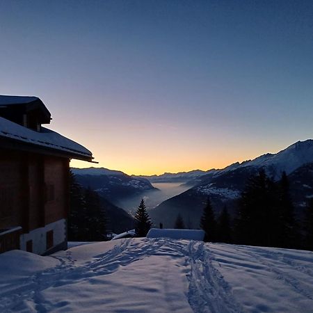 Chalet Bietschhorn Rosswald Termen Exterior foto