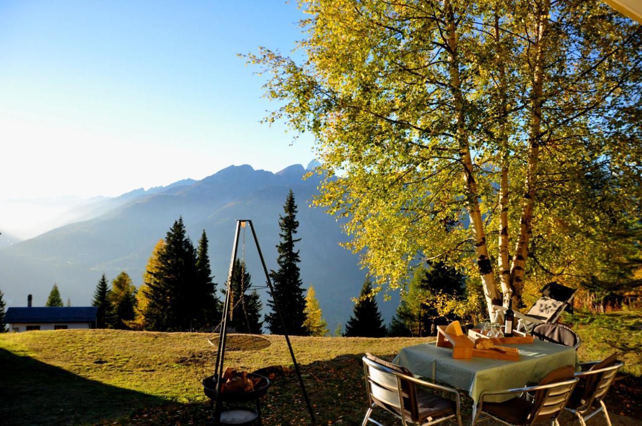 Chalet Bietschhorn Rosswald Termen Exterior foto